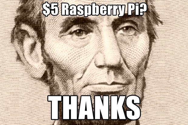 Yowza! Raspberry #PiZero: Give thanks for these $5 IoT things