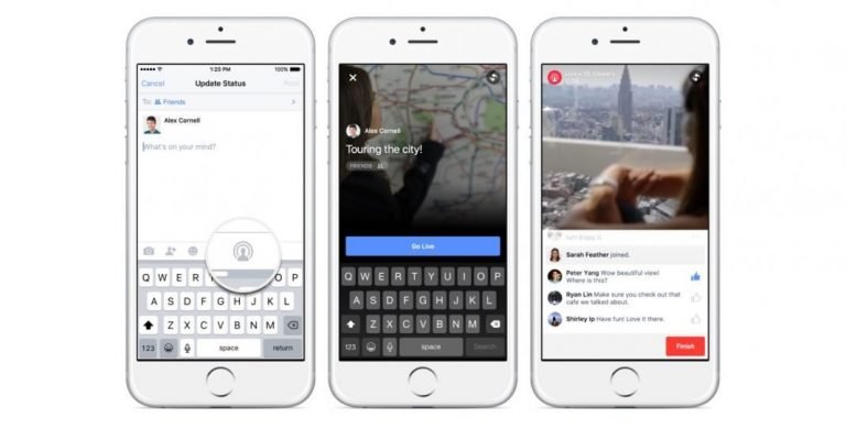 Facebook now lets all US iPhone users livestream to the world, just like Periscope