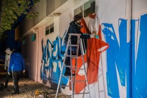 Live Graffiti Painting