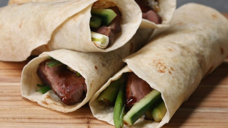 Peking Duck-Inspired Burrito