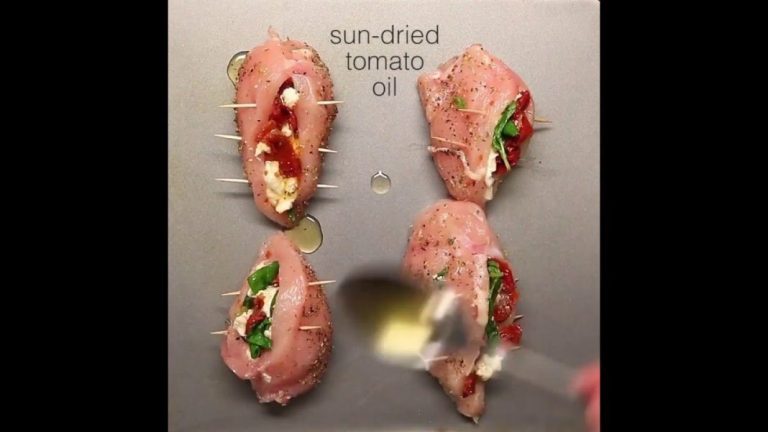 Sun-Dried Tomato Stuffed Chicken