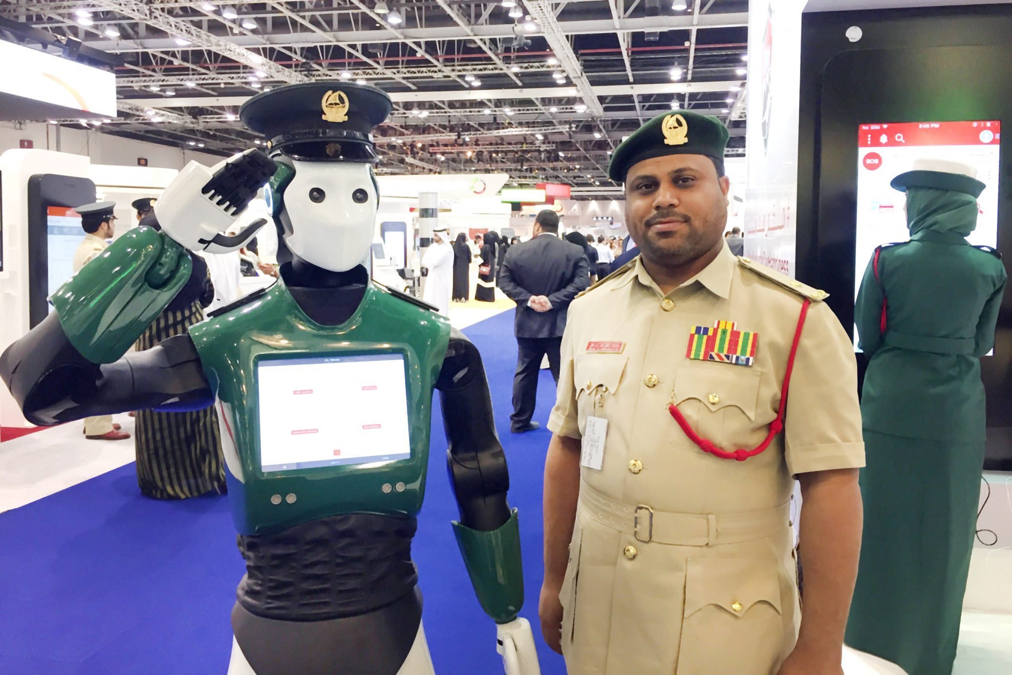 Dubai Police reveal their robot enforcer