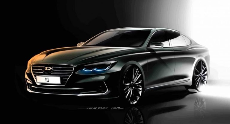 First Renderings of the All-New Azera