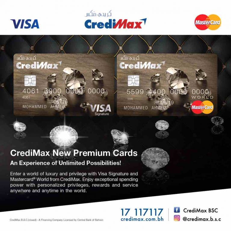 CrediMax Launches New Premium Cards