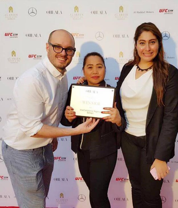 InterContinental Regency won the Favorite City Spa 2017 Award