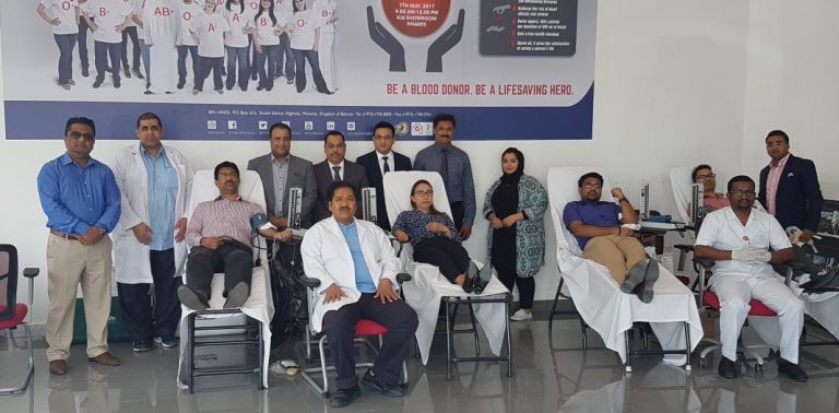 A. A. Bin Hindi Charity Foundation held a blood donation camp