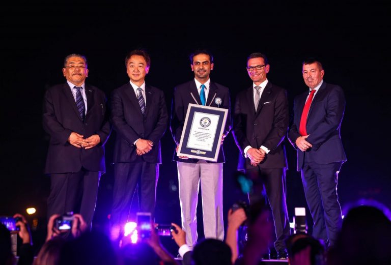 Panasonic Projectors receives second Guinness World Record