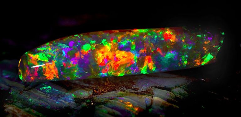 Rare and precious opals on display in Doha