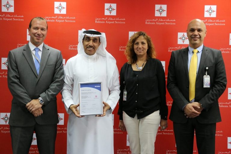 Bahrain Airport Services Catering awarded ISO Accreditation
