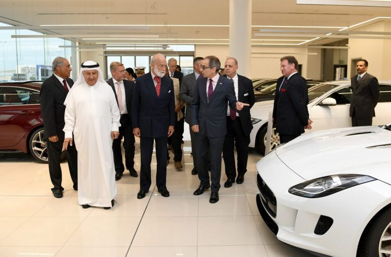 His Royal Highness Prince Michael of Kent Officially Visits Euro Motors