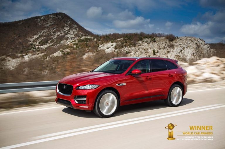 Jaguar F-PACE, winner of the Best and Most Beautiful Car