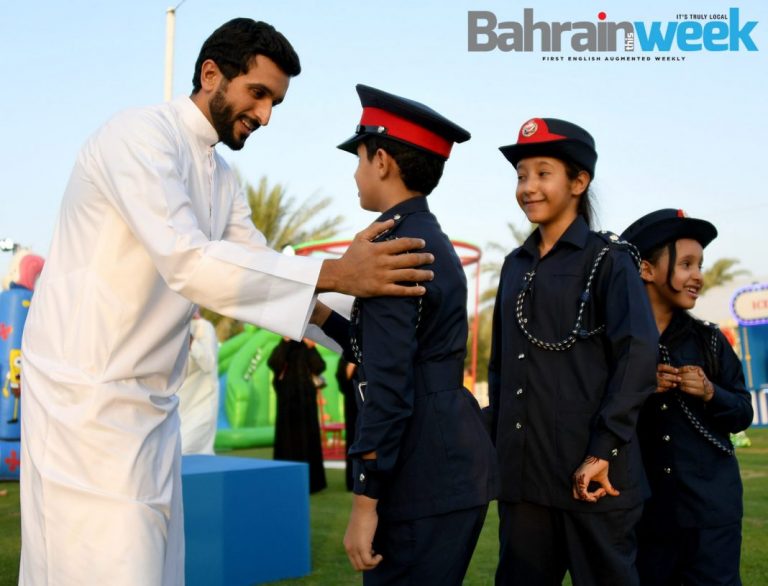 HH Shaikh Nasser Bin Hamad Al Khalifa Honors Families Of The Martyrs On The Occasion Of Eid Al-Fitr.