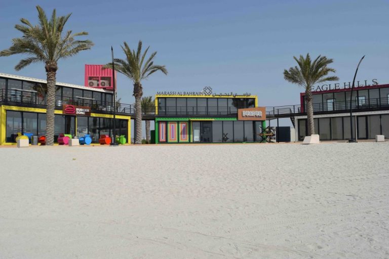 Bahrain’s first container park -Beach Box Now Open