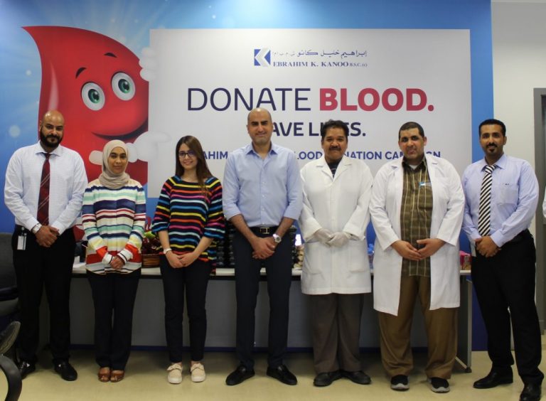 E.K. Kanoo Hosts Blood Donation Drive