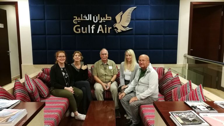 German Media Take Off with Gulf Air to Colombo