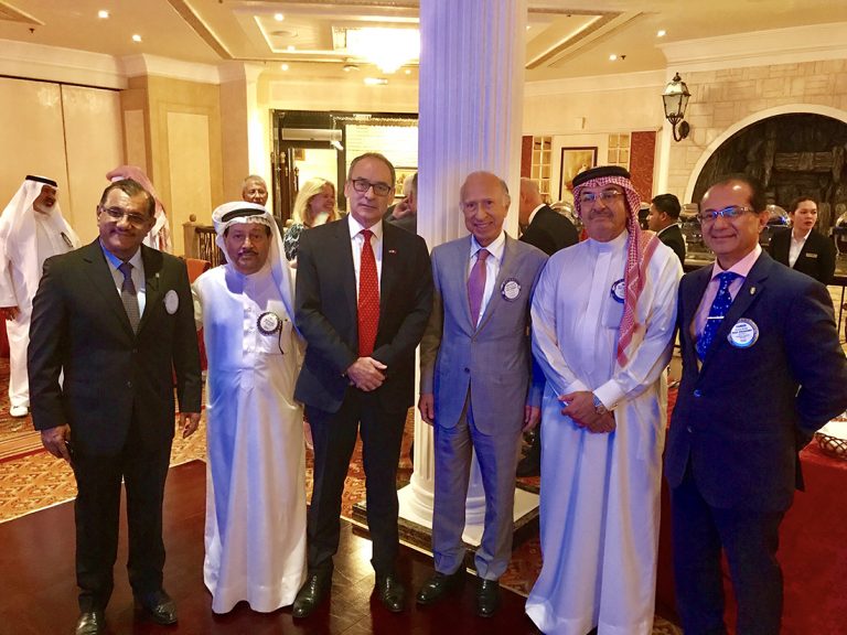 British Ambassador speaks to the Rotary Club of Manama