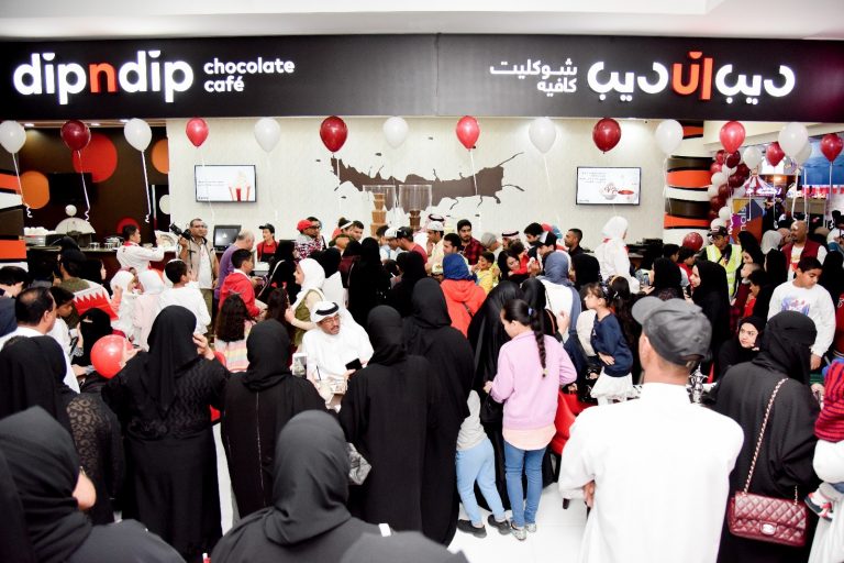 Dip n Dip Branch Opening Celebration In Saar Mall Bahrain