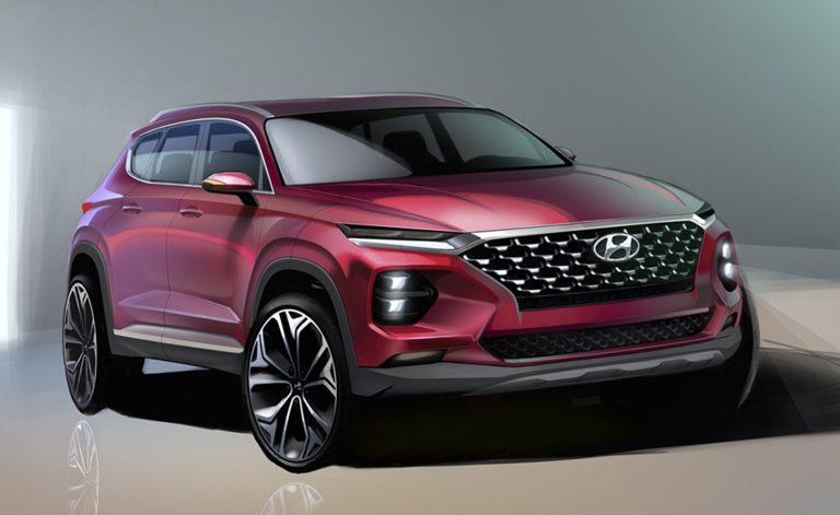 Hyundai Motor Unveils First Rendering of the Santa Fe