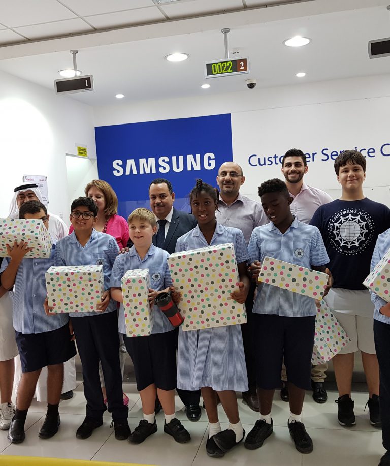 Samsung Service Plaza welcomes The Children’s Academy Students