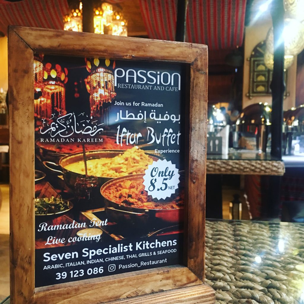 Iftar at Passion Restaurant & Café Priceless Dining Experience