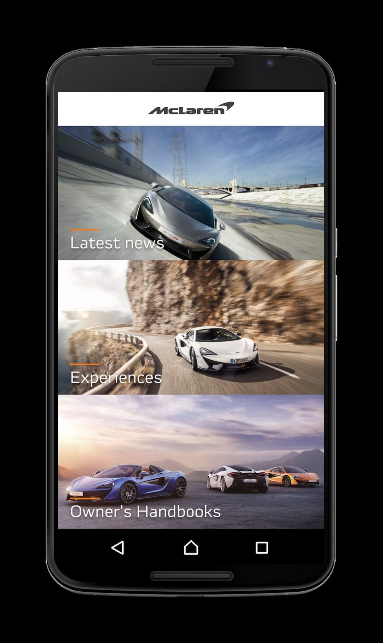 McLaren Automotive unleashes the ‘Ultimate Series’ of mobile apps