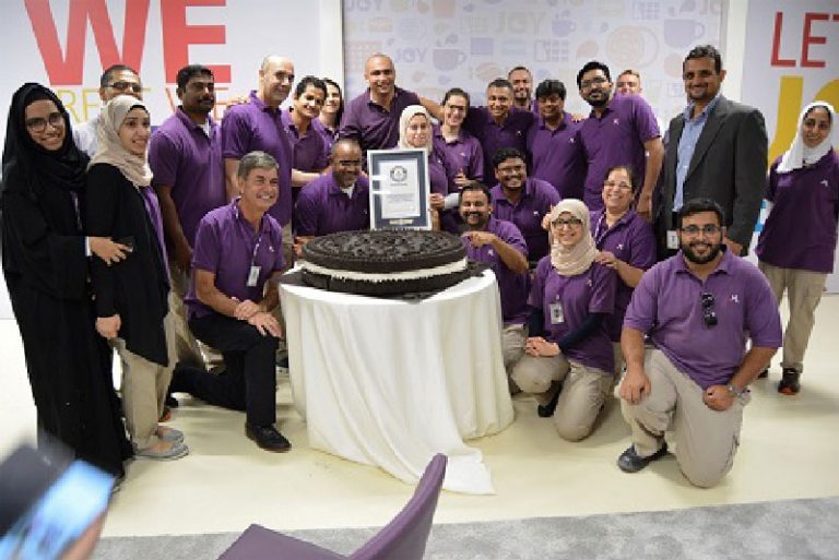 Mondelez Bahrain Biscuits Plant Breaks Guinness World Records