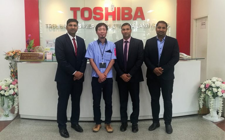 YKA visits Toshiba Factory in Thailand