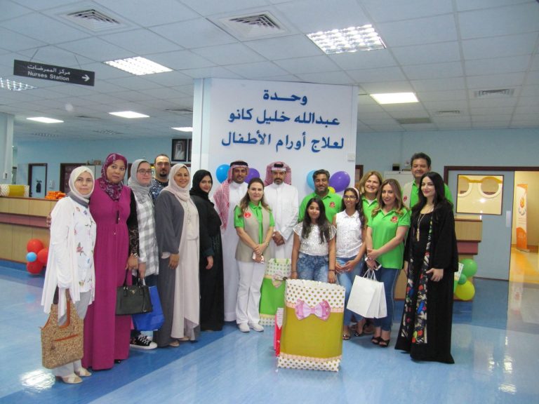 Rotary Club of Sulmaniya visits the Oncology center