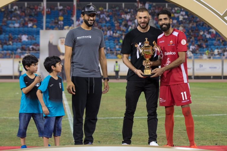 HH Shaikh Nasser crowns the football champions
