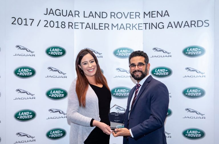 Euro Motors Wins Multiple Awards in the 2017/18 Jaguar Land Rover MENA Marketing Awards