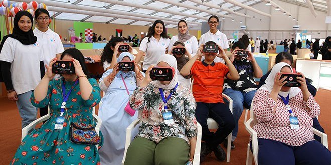 Special Children on Wondrous  World Exploration in Virtual Reality