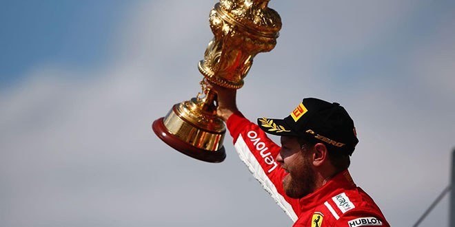 Vettel wins Rolex 2018 British Grand Prix