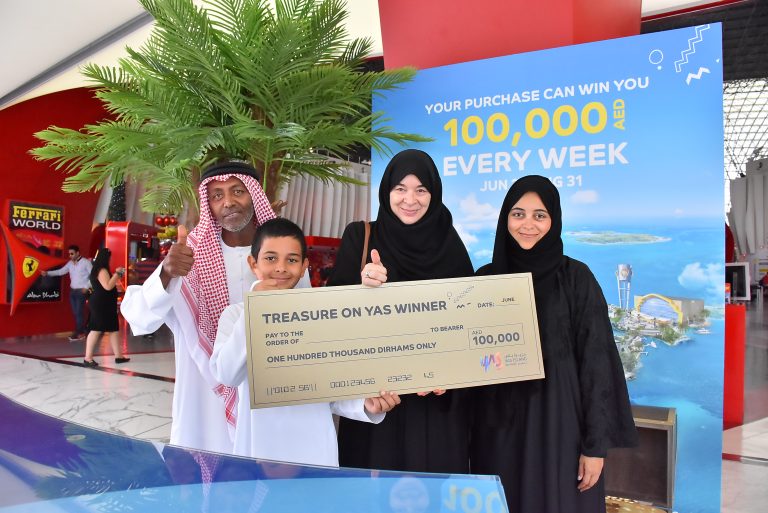 Yas Island’s ‘Treasure on Yas’ in full swing with five weeks left to win cash prizes