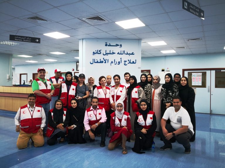 BRCS volunteers visit Patients and the elderly at EID