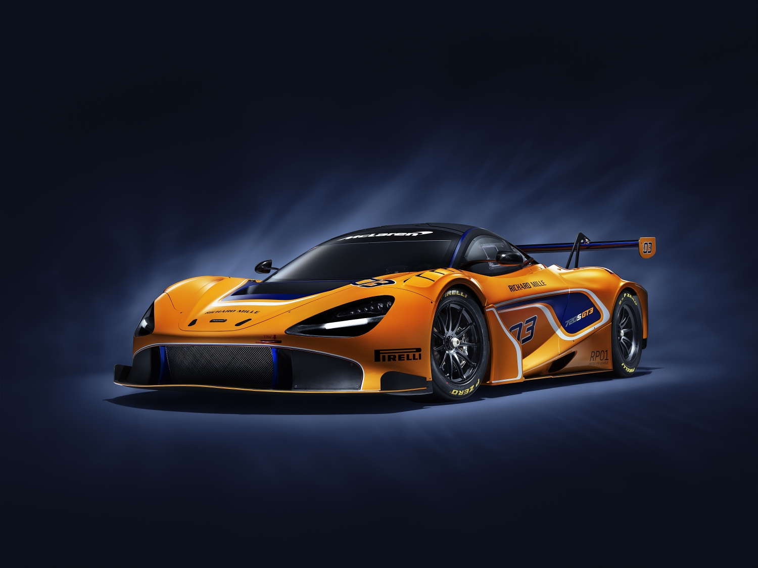 McLaren 720S GT3 race car on track for 2019 debut