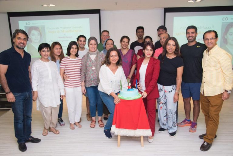 The Bahrain Chapter of EO held “Corporate Wellness through Yoga & Mindfulness” session