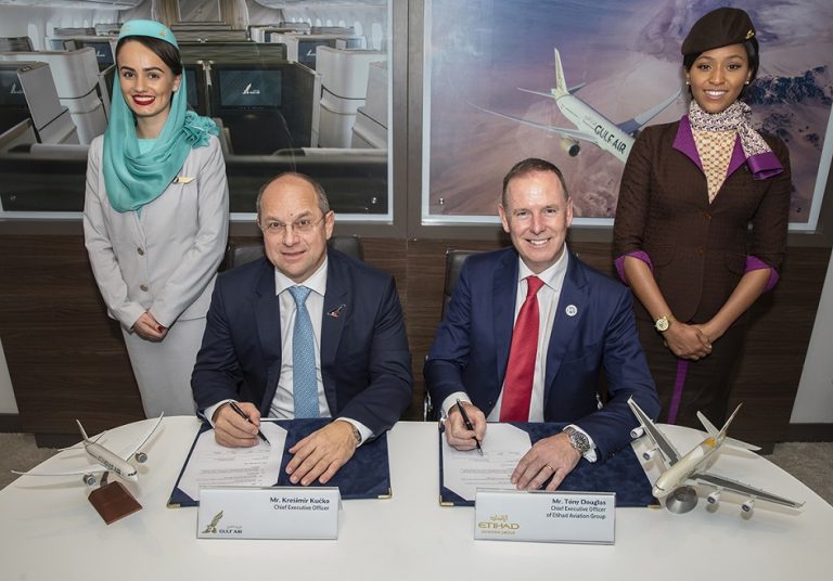 GULF AIR AND ETIHAD AIRWAYS TO EXPLORE GREATER COOPERATION