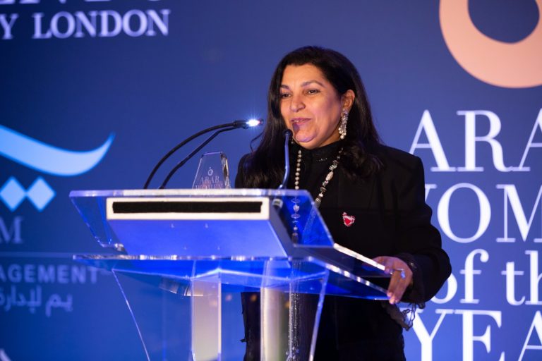 Dr.Naeema Al Gasseer Receives Health Awareness Award from London Arabia Organization