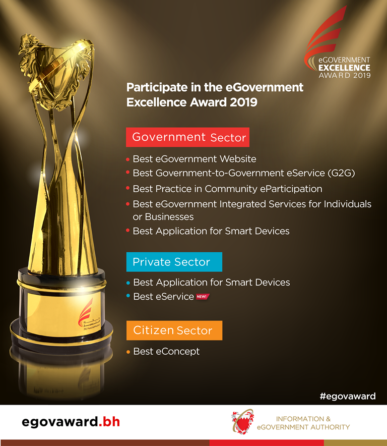 Nomination Doors Open for the eGovernment Excellence Award 2019 in its 10th Edition