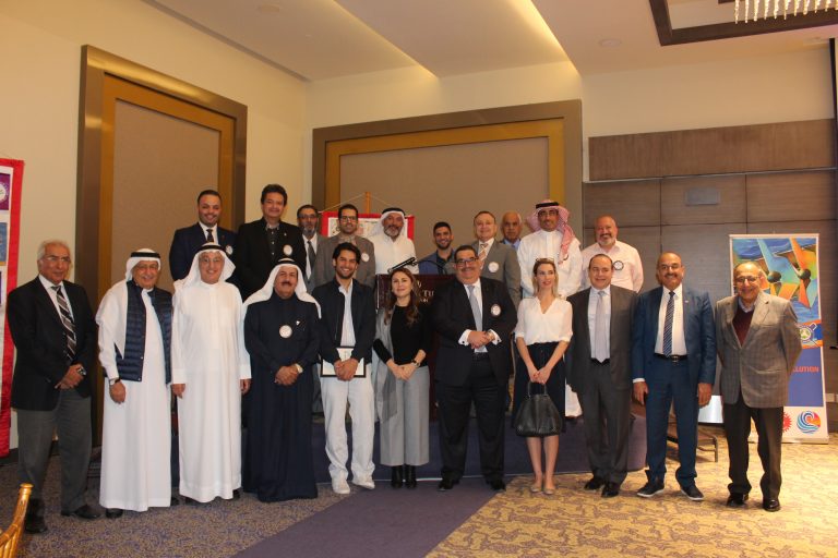 Rotary Club of Sulmaniya held a regular lunch with Guest speaker, Mohamed Fakhro
