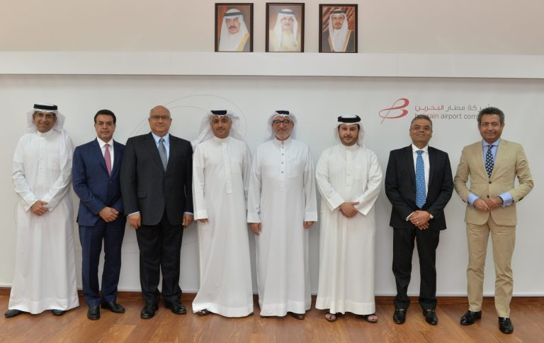 Minister of Transportation & Communications chairs regular Gulf Air Holding Group, Bahrain Airport Company and Gulf Aviation Academy board meeting
