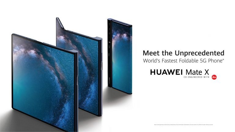 Huawei Launches HUAWEI Mate X, the World’s Fastest 5G Foldable Phone!