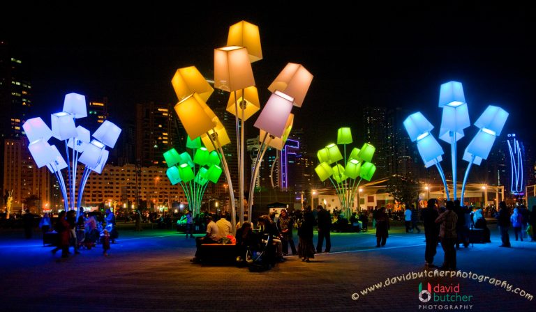 Sharjah Light Festival Opened