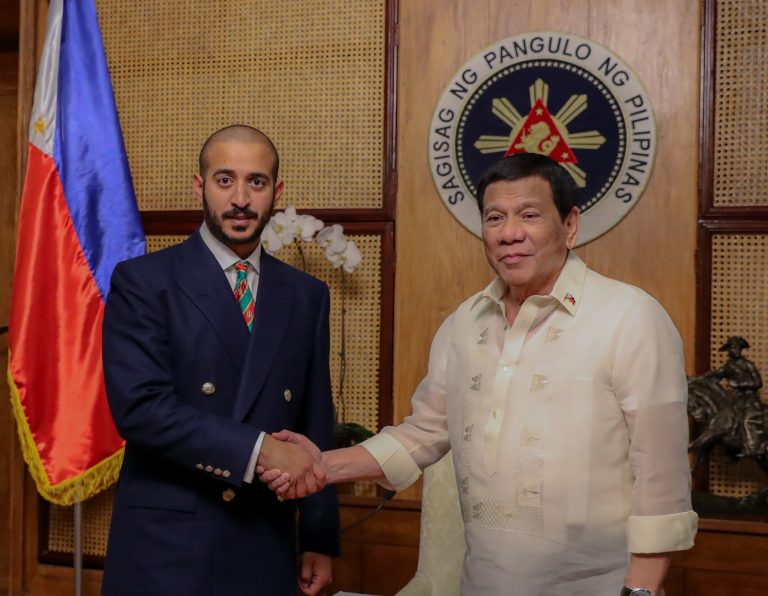 President Duterte praises Brave in meeting with Sheikh Khalid