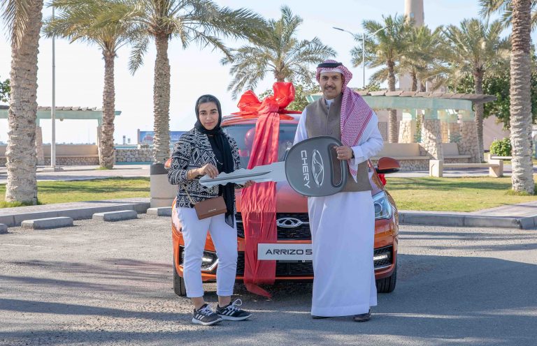 Maram Qambar wins brand new Chery ARRIZO 5