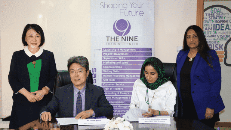 The Nine Training Center Signs MOU with Beijing Language and Culture University