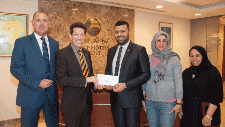 Gulf Hotels Group, the first Donor to “Smile” through NBB Ramadhan Campaign