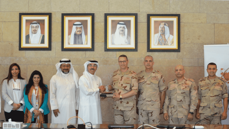iGA Receives an Egyptian Military Delegation Visiting Bahrain