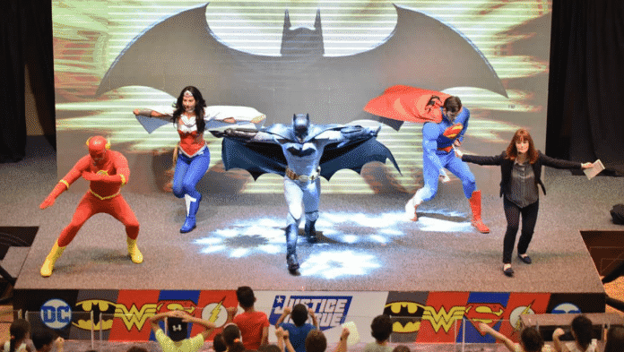 The Justice League at City Centre Bahrain