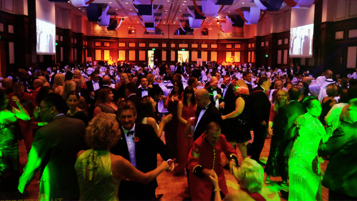 Guests at an earlier Poppy Ball